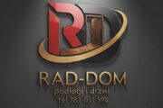 RAD-DOM Radosław Klimek, podłogi i drzwi, logo firmy montażowej